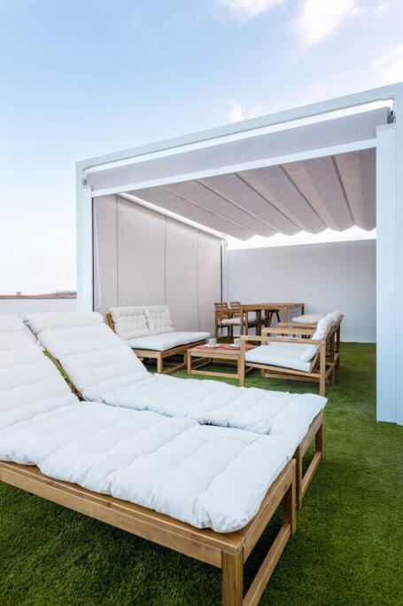 Casa Checha Romantico Atico Con Vistas Increibles กันเดลาเรีย ภายนอก รูปภาพ